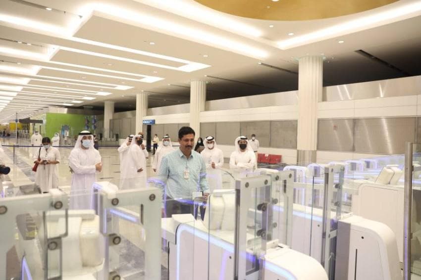 تقنية جديدة لإنهاء الإجراءات بمطار دبي الدولي في 9 ثوان ودون تلامس