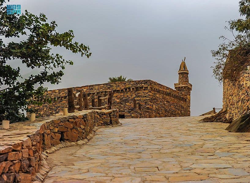 "ذي عين" الباحة .. شاهد على تراث يتخطى الـ 400 عام