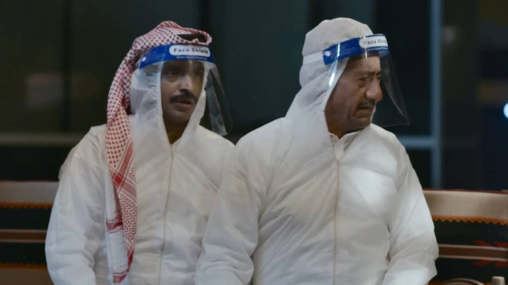 كان واضحاً على بعض الحلقات الزج بجائحة كورونا في تفاصيل الحلقة.