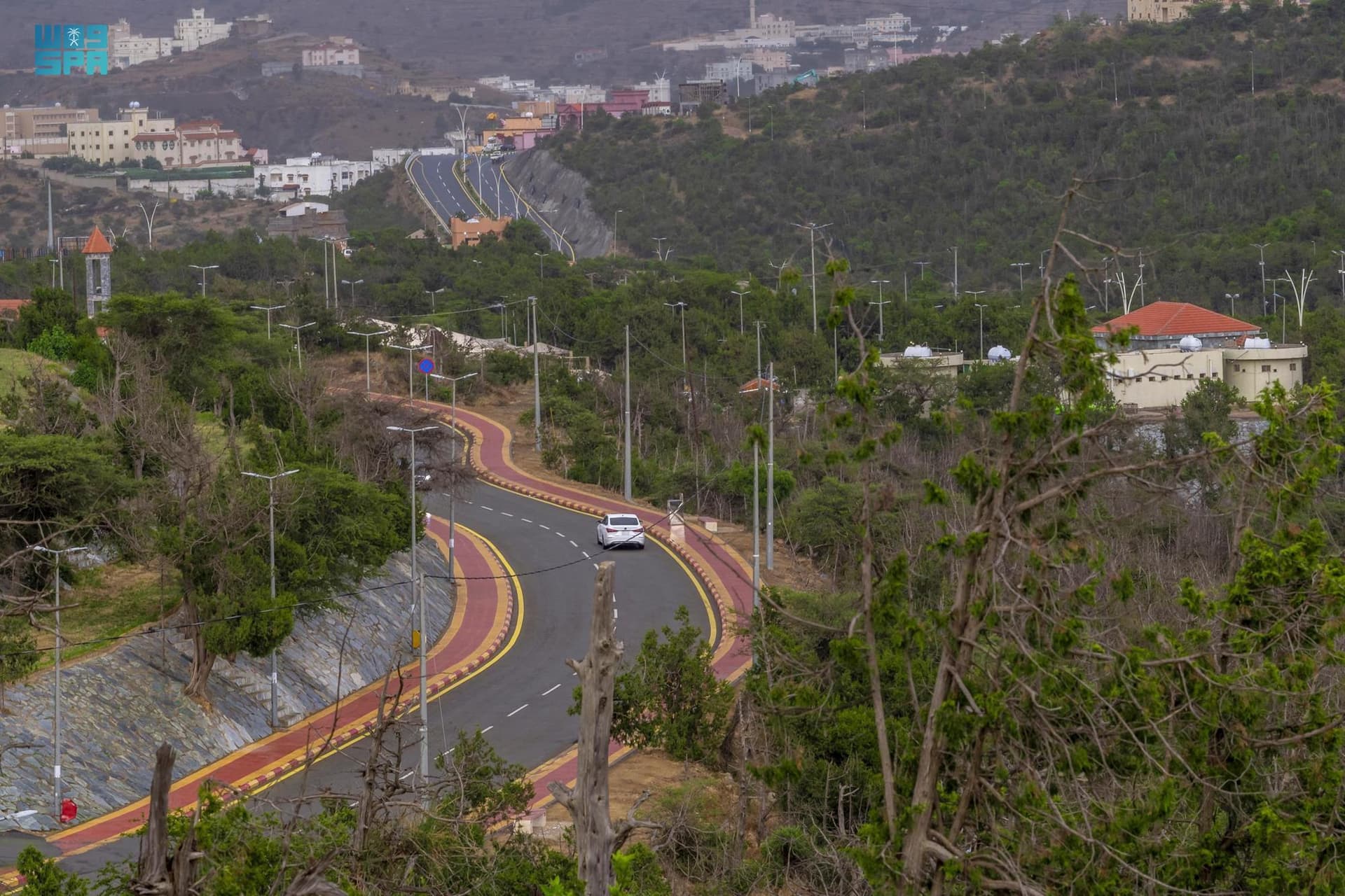 أمطار الخير والبركة تعم منطقة الباحة