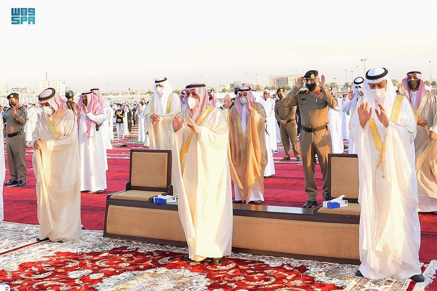 صلاة عيد الفطر المبارك في مناطق المملكة