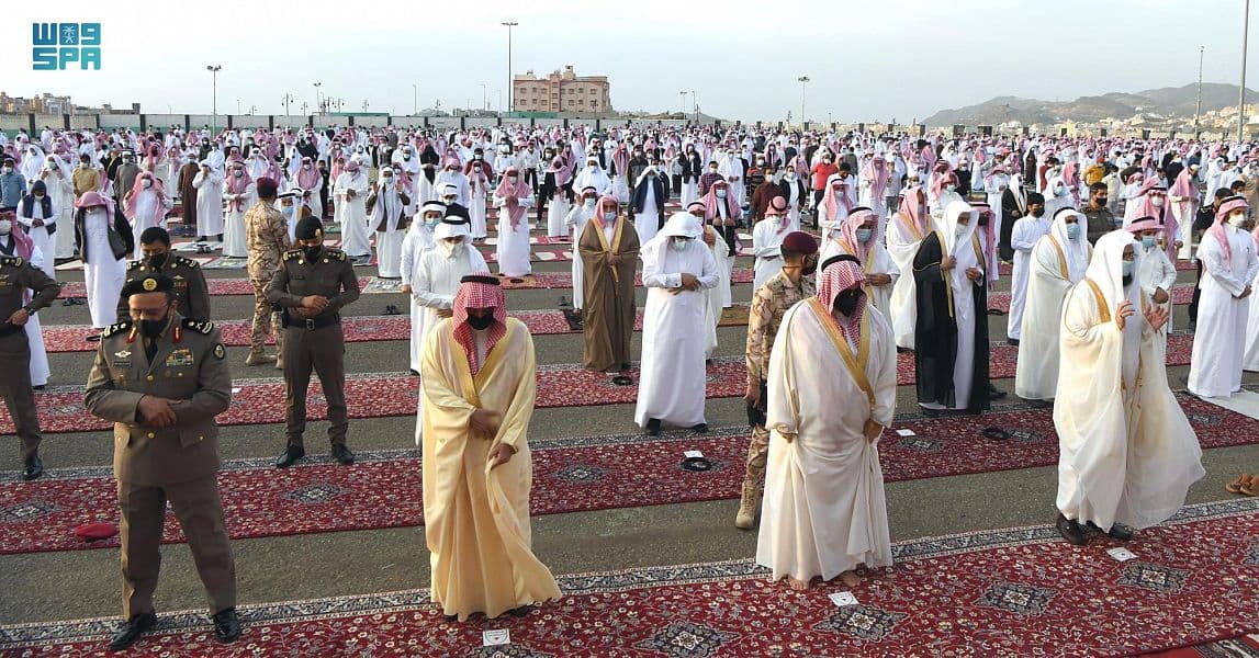 صلاة عيد الفطر المبارك في مناطق المملكة