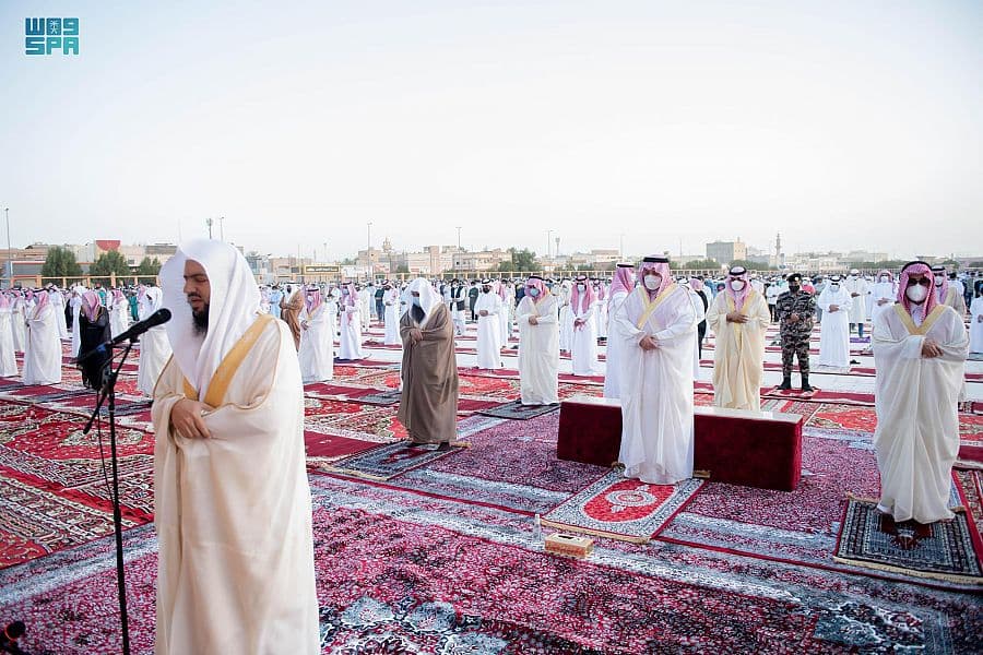 صلاة عيد الفطر المبارك في مناطق المملكة