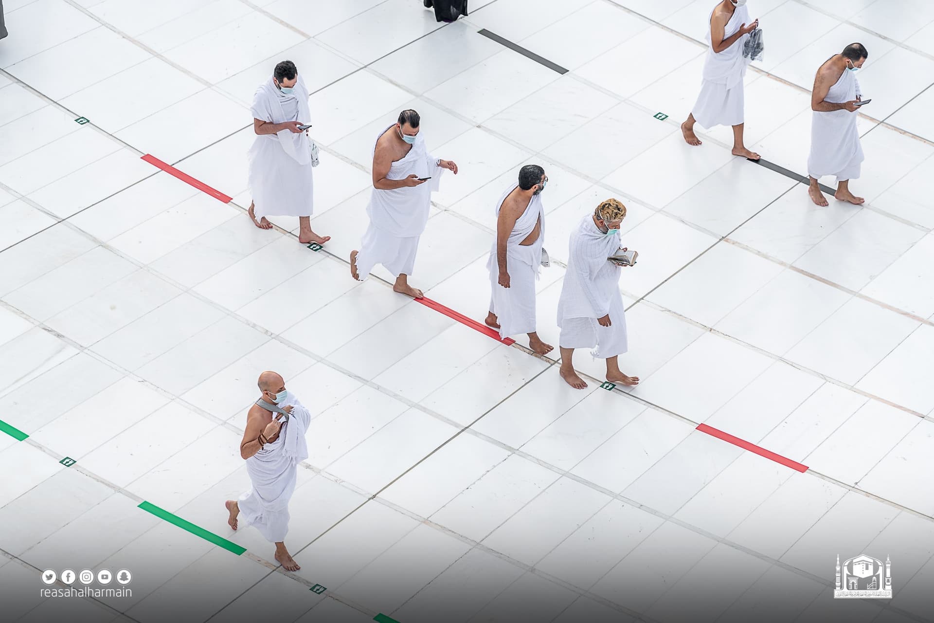 تفويج 3 مليون معتمر ومصلي منذ بداية شهر رمضان