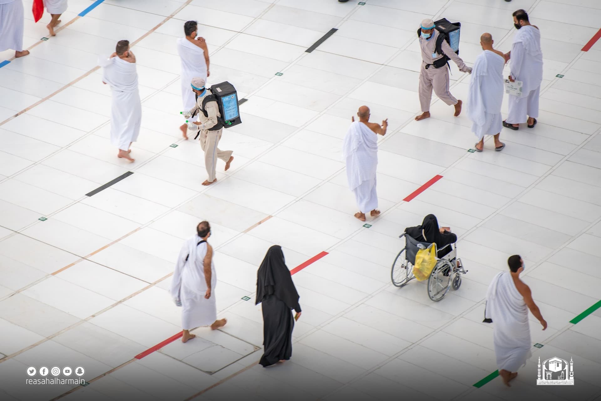 تفويج 3 مليون معتمر ومصلي منذ بداية شهر رمضان