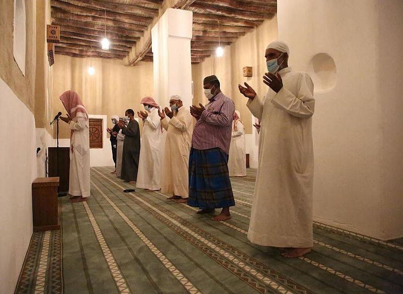 يتسع المسجد لـ 118 مصليا."واس"