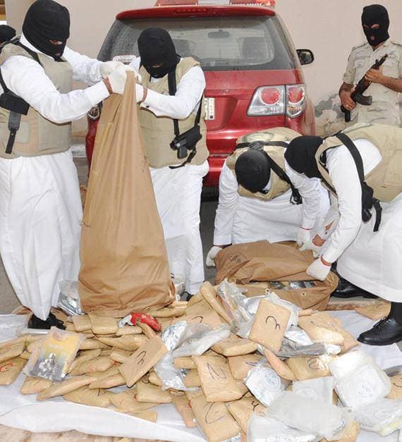 تواصل المنافذ الجمركية جهودها لضبط المخدرات بجميع أنواعها. "واس"