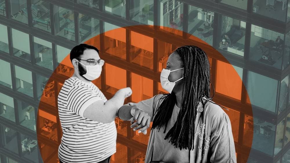 يأمل أصحاب العمل أن تؤدي العودة إلى المكتب إلى إثارة الحماس في موظفيهم وإلهامهم لإطلاق مشاريع جديدة.