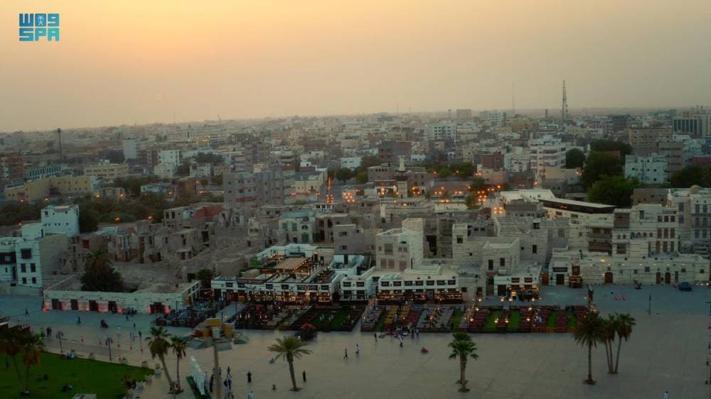 تعد المنطقة التاريخية في ينبع وجهة سياحية مهمة."واس"