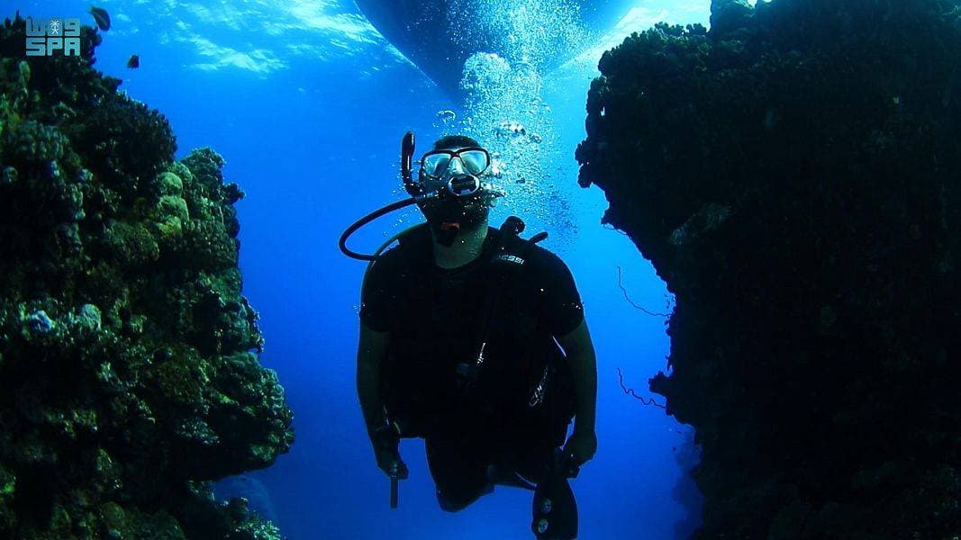 تصنف ينبع من ضمن الأماكن المفضلة للغواصين عالميا. "واس"