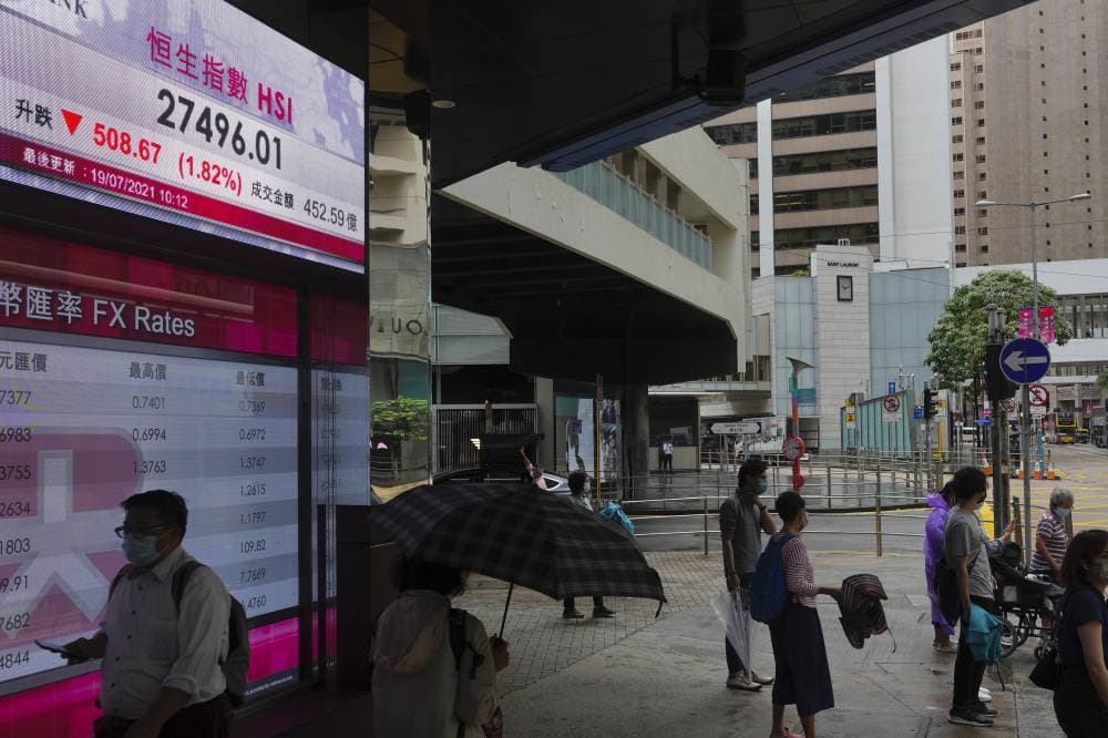 أسواق الأسهم الصينية الخارجية تعاني بشكل أساسي في الوقت الحالي.