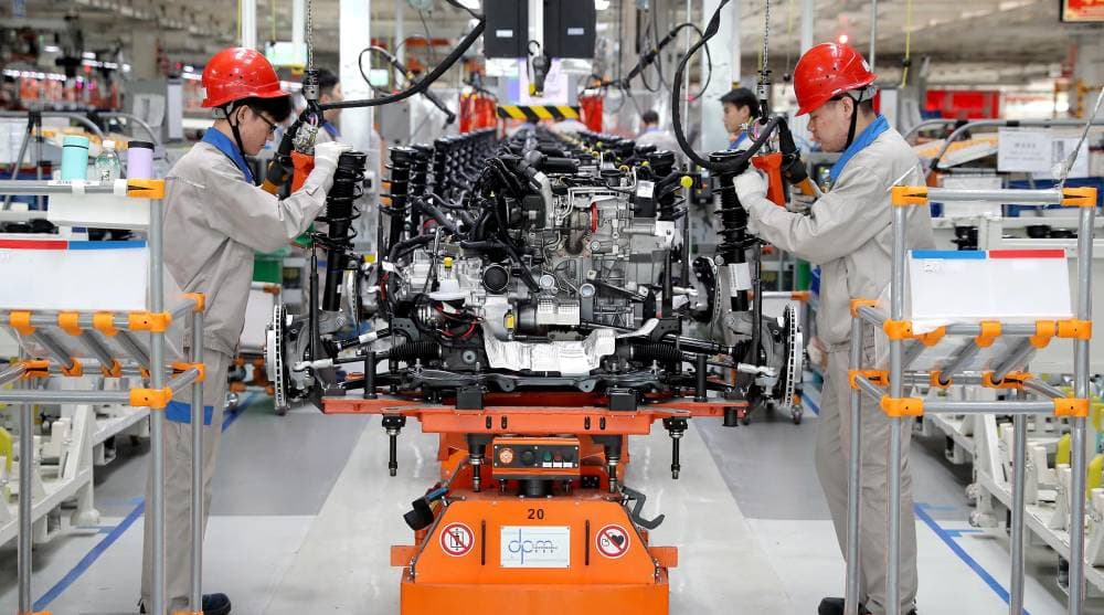 تويوتا اليابانية للسيارات تضررت عملياتها في الصين بفعل نقص الطاقة.