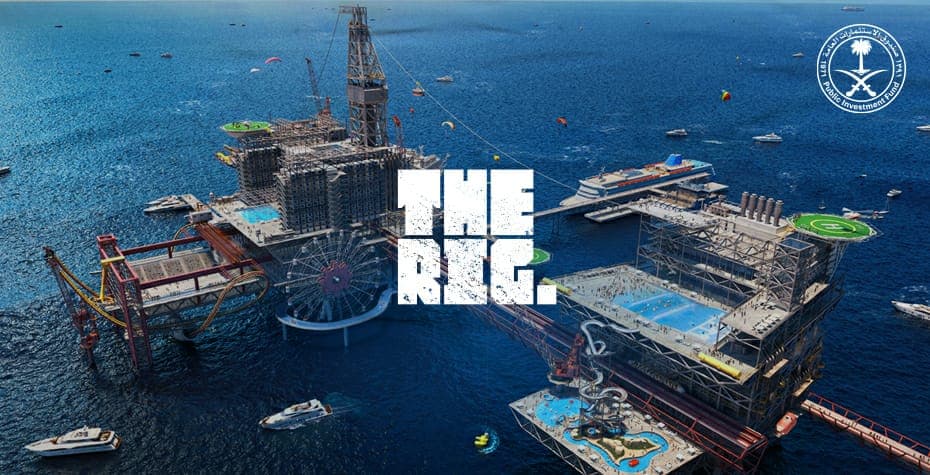 صندوق الاستثمارات يطلق THE RIG.. الوجهة السياحية الأولى عالميا على منصات بحرية
