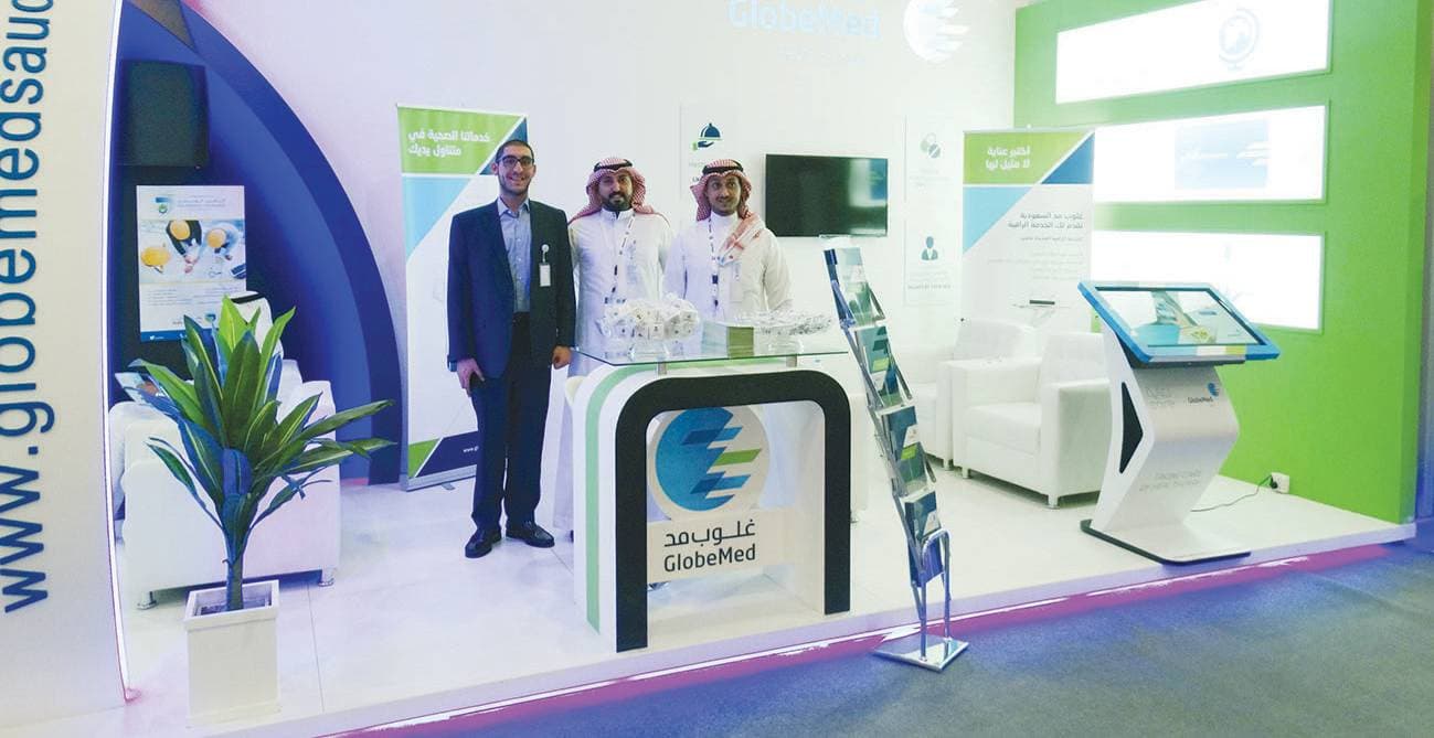 جانب من المشاركة في أحد المعارض.