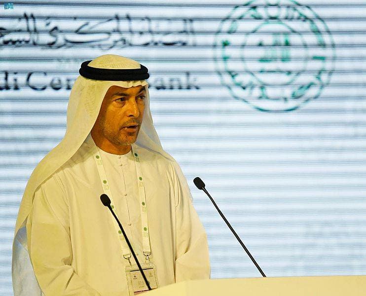 محافظ مصرف الإمارات المركزي. "واس"