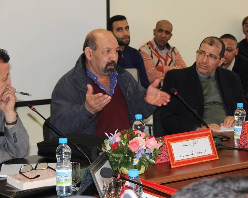 سعيد بنكراد محتفى به في مناسبة سابقة.