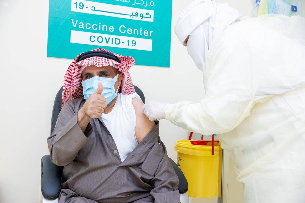تجاوز عدد جرعات اللقاح المعطاة في المملكة 47.7 مليون."واس"