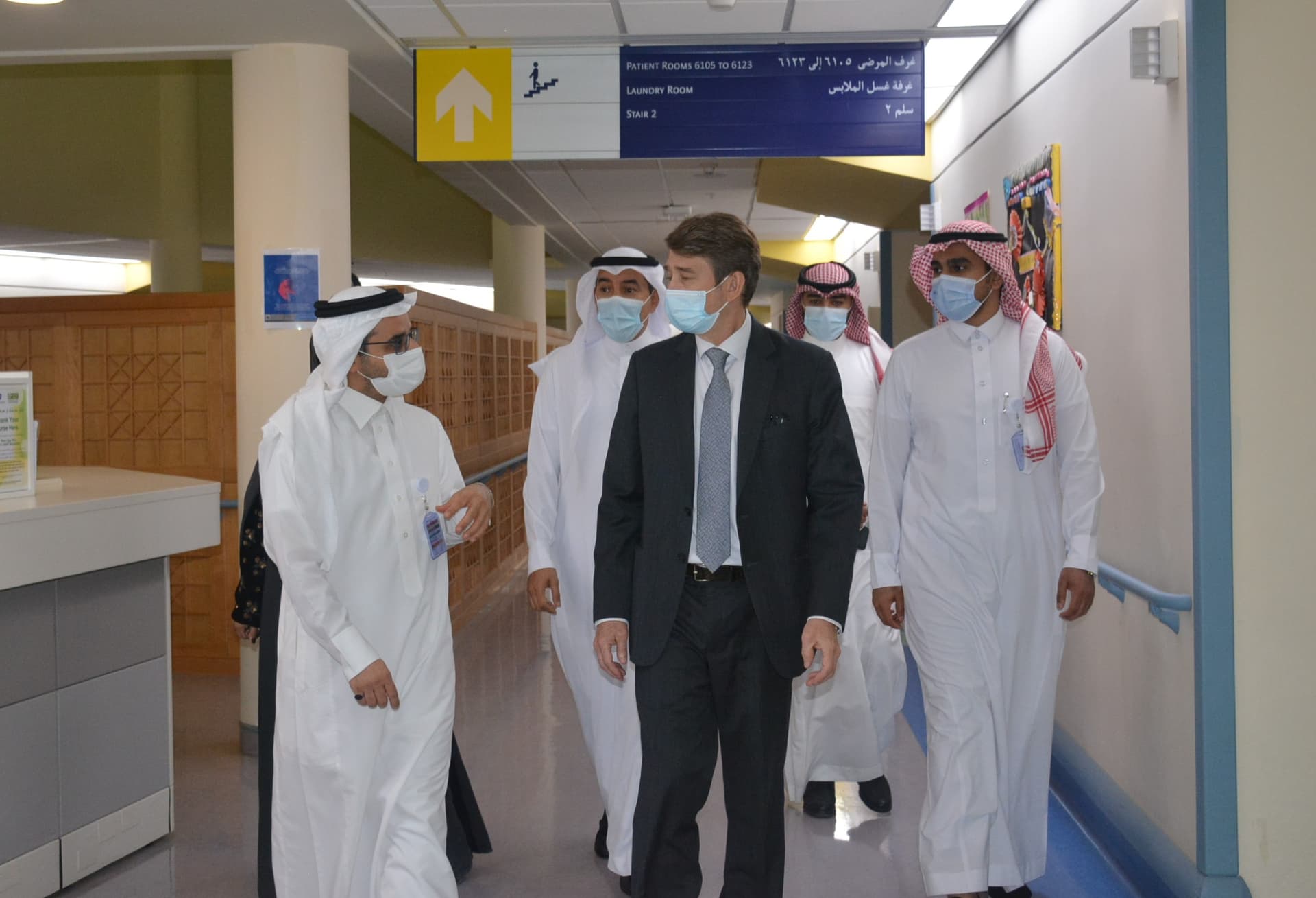 العضو المنتدب لـ "ساب" يزور مدينة سلطان الإنسانية