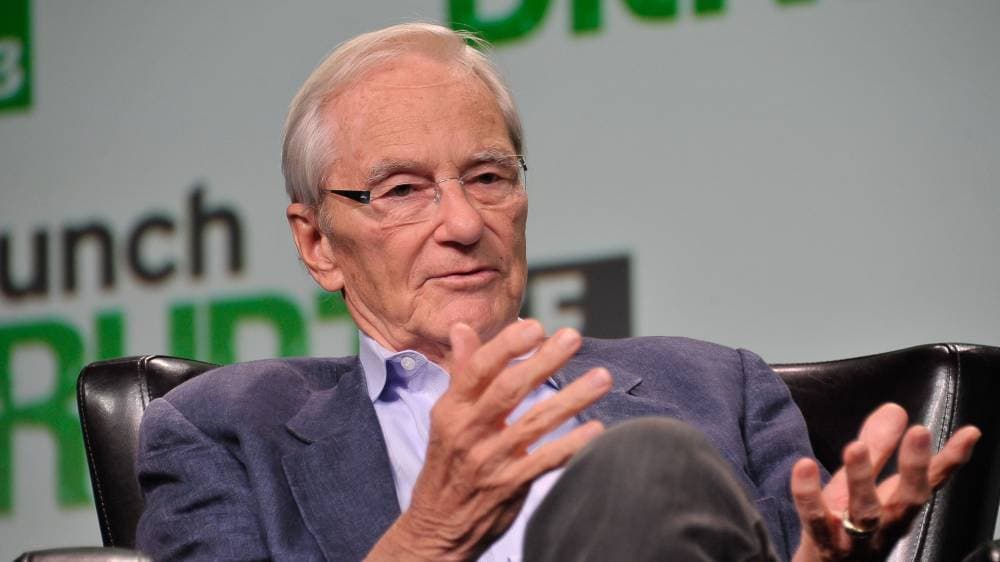 توم بيركينز، المؤسس المشارك لشركة كلاينز بيركينز لرأس المال المغامر. تصوير: ستيف جينينجز "رويترز"