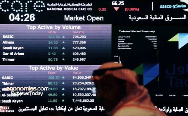 السوق السعودي يصعد للجلسة التاسعة على التوالي ويغلق فوق مستوى 12250 نقطة