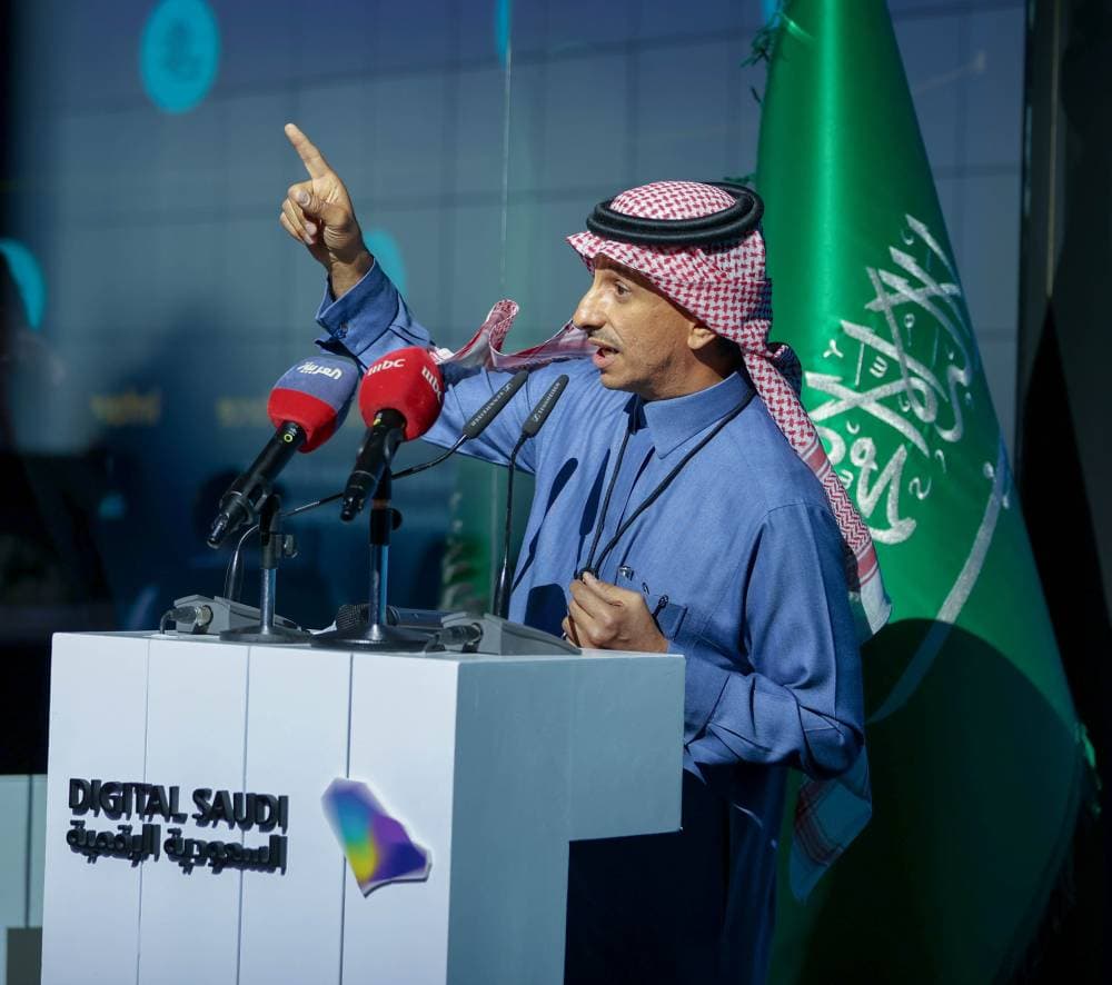 أحمد الخطيب وزير السياحة خلال كلمته في المؤتمر.