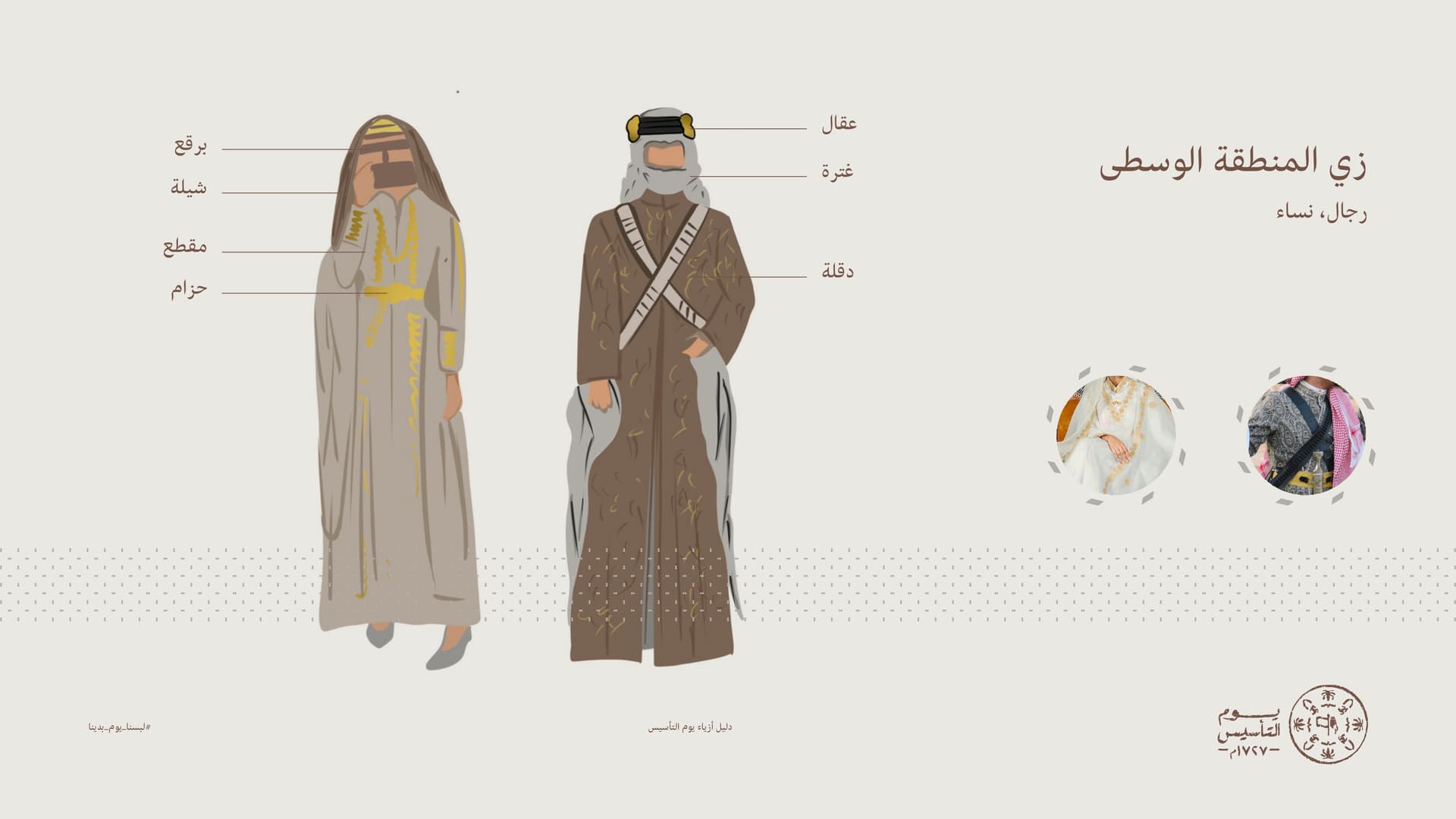 أزياء يوم التأسيس