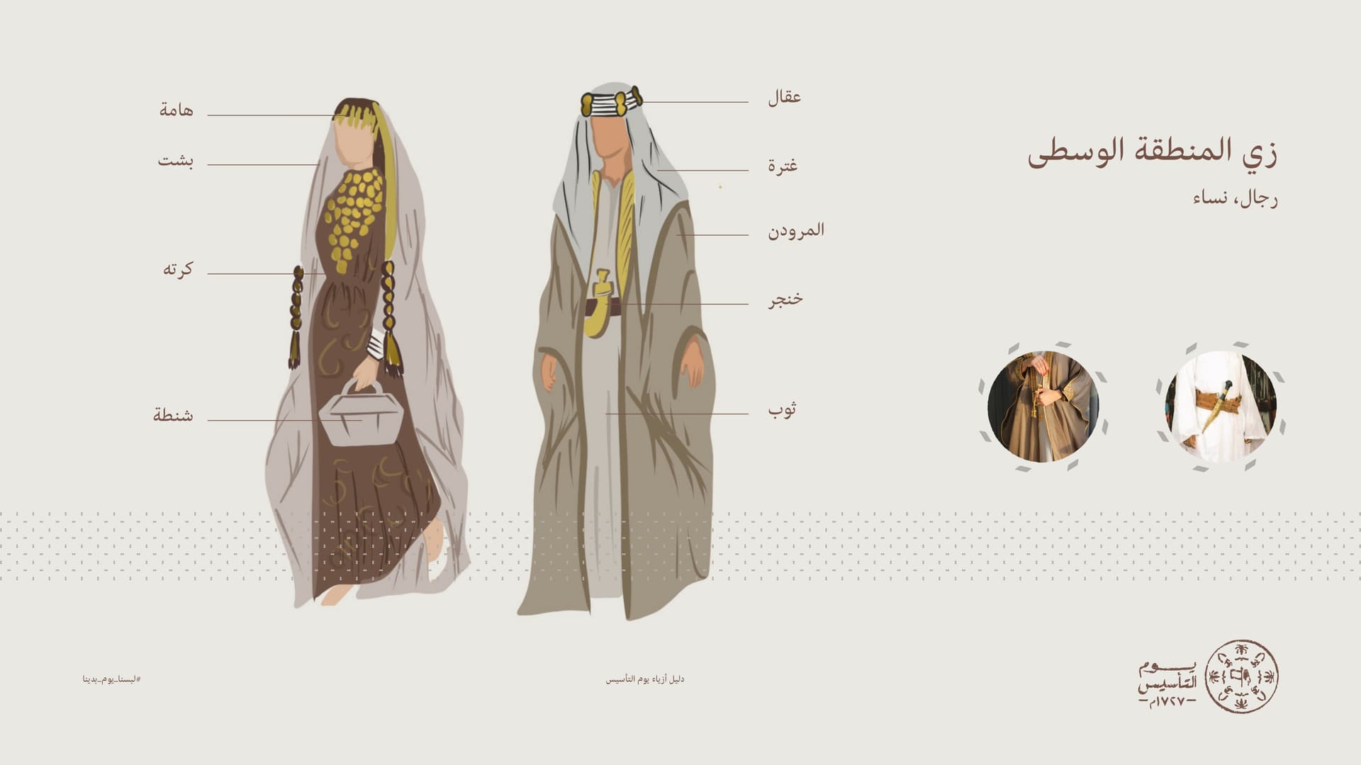 أزياء يوم التأسيس