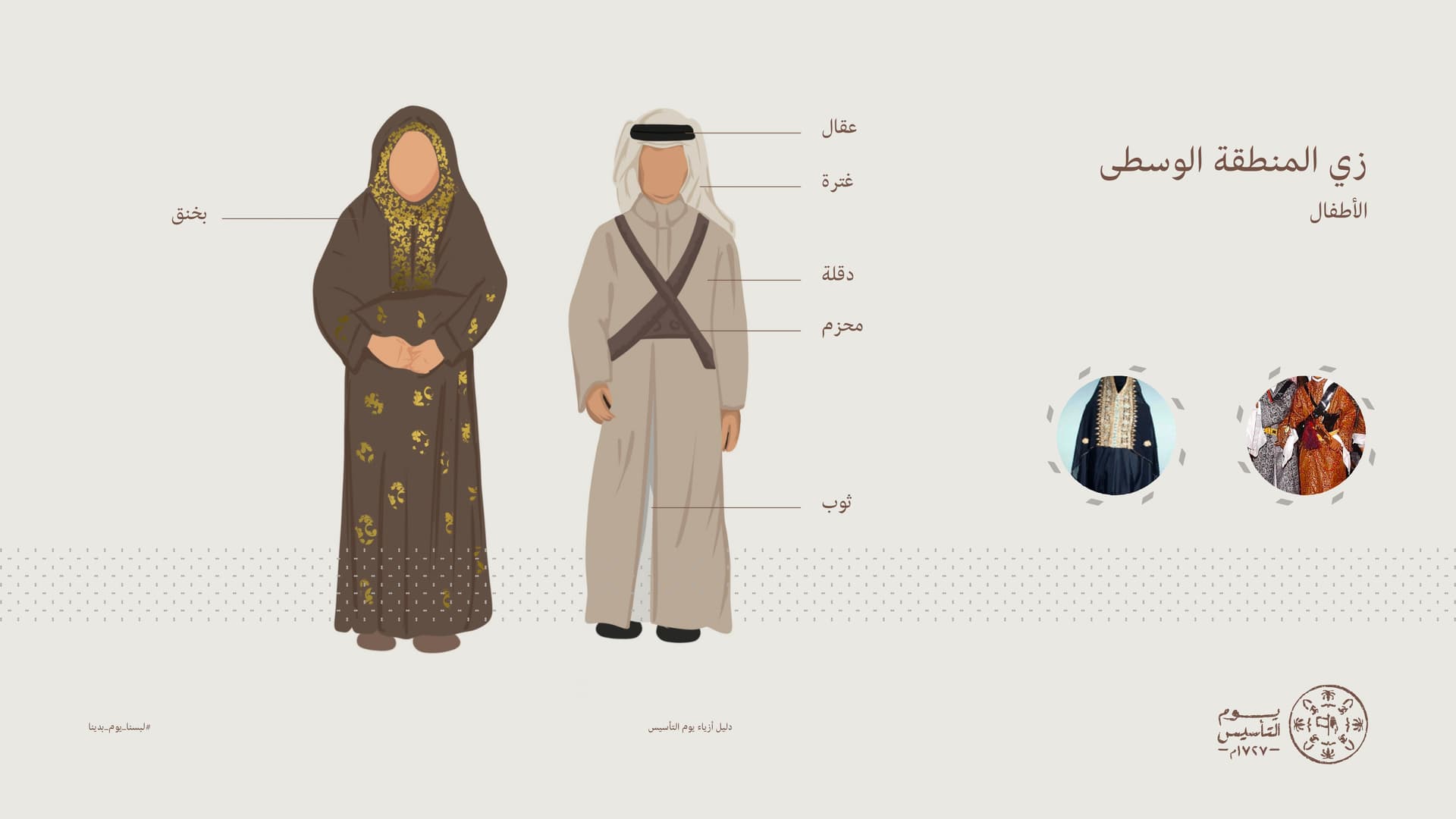 أزياء يوم التأسيس