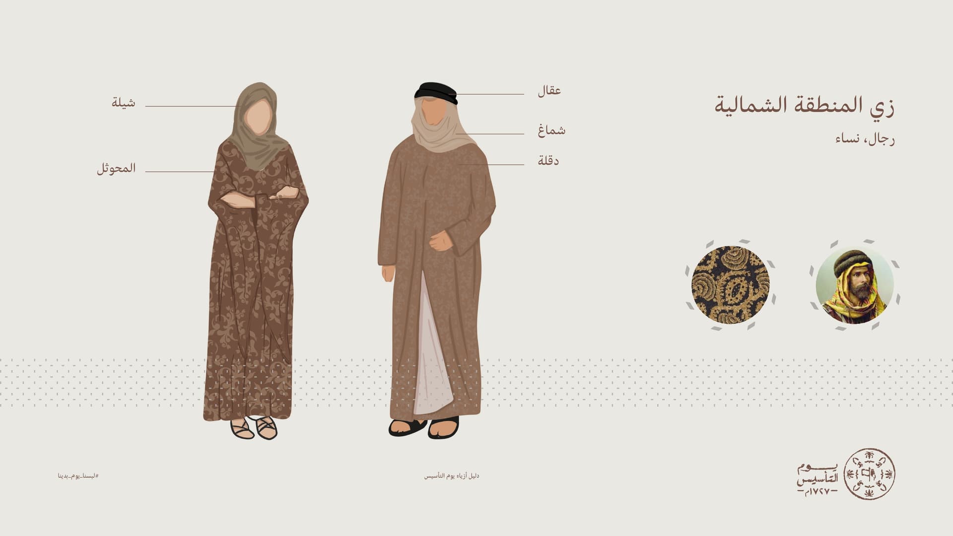 أزياء يوم التأسيس