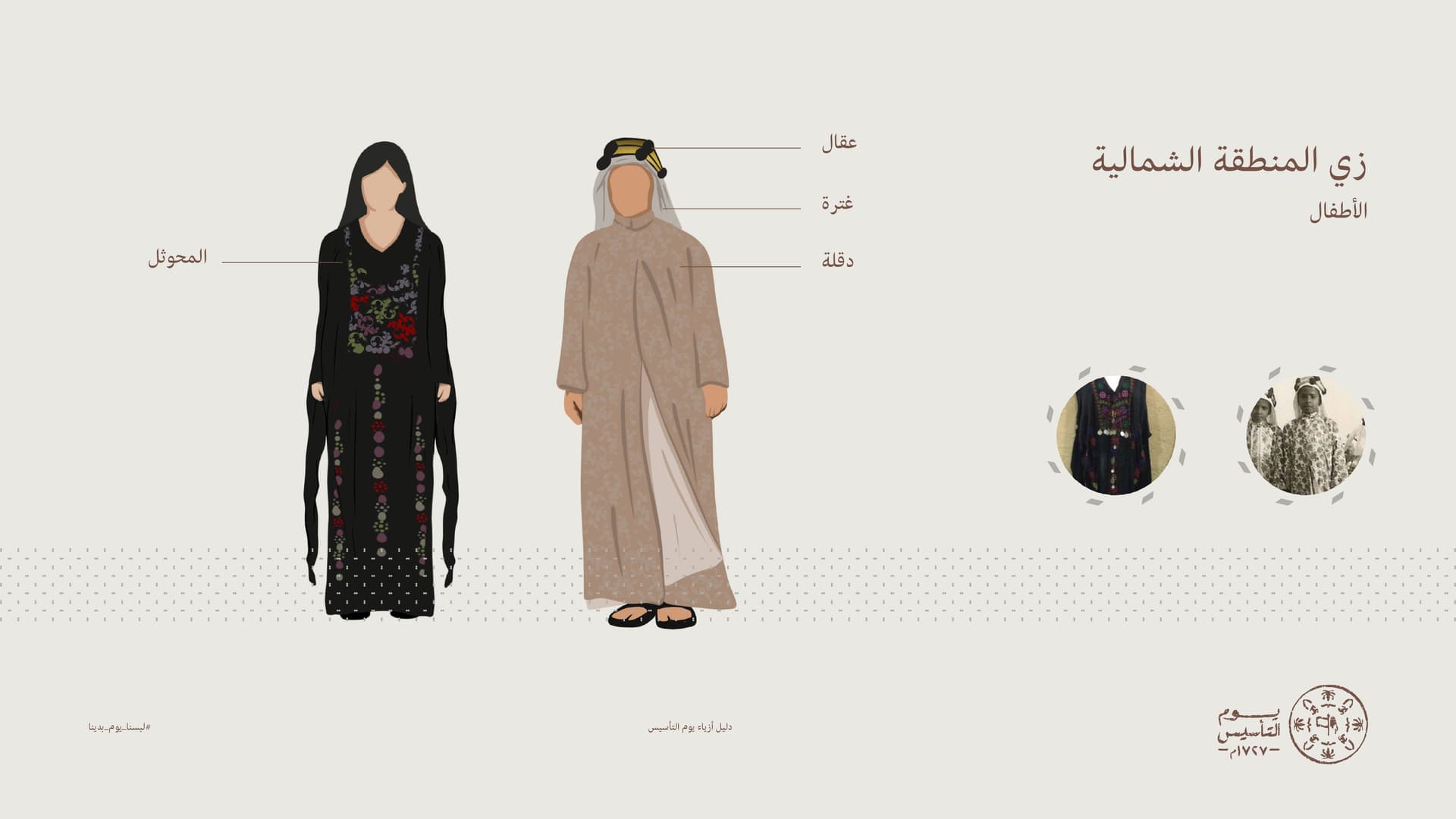 أزياء يوم التأسيس