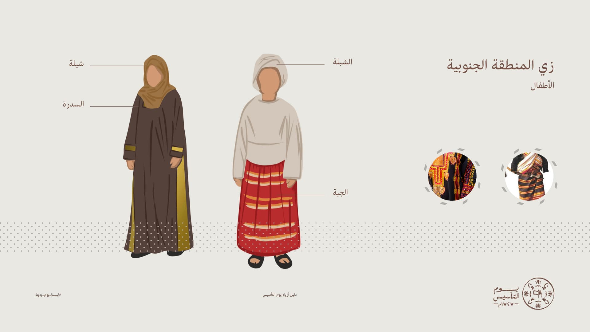 أزياء يوم التأسيس