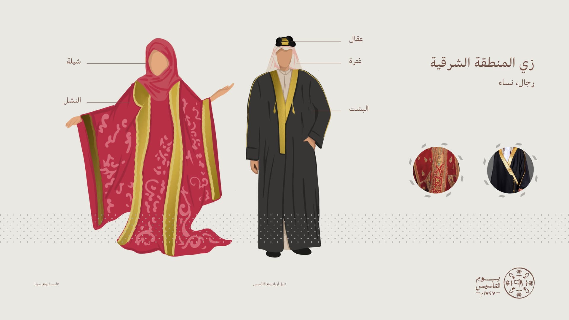 أزياء يوم التأسيس