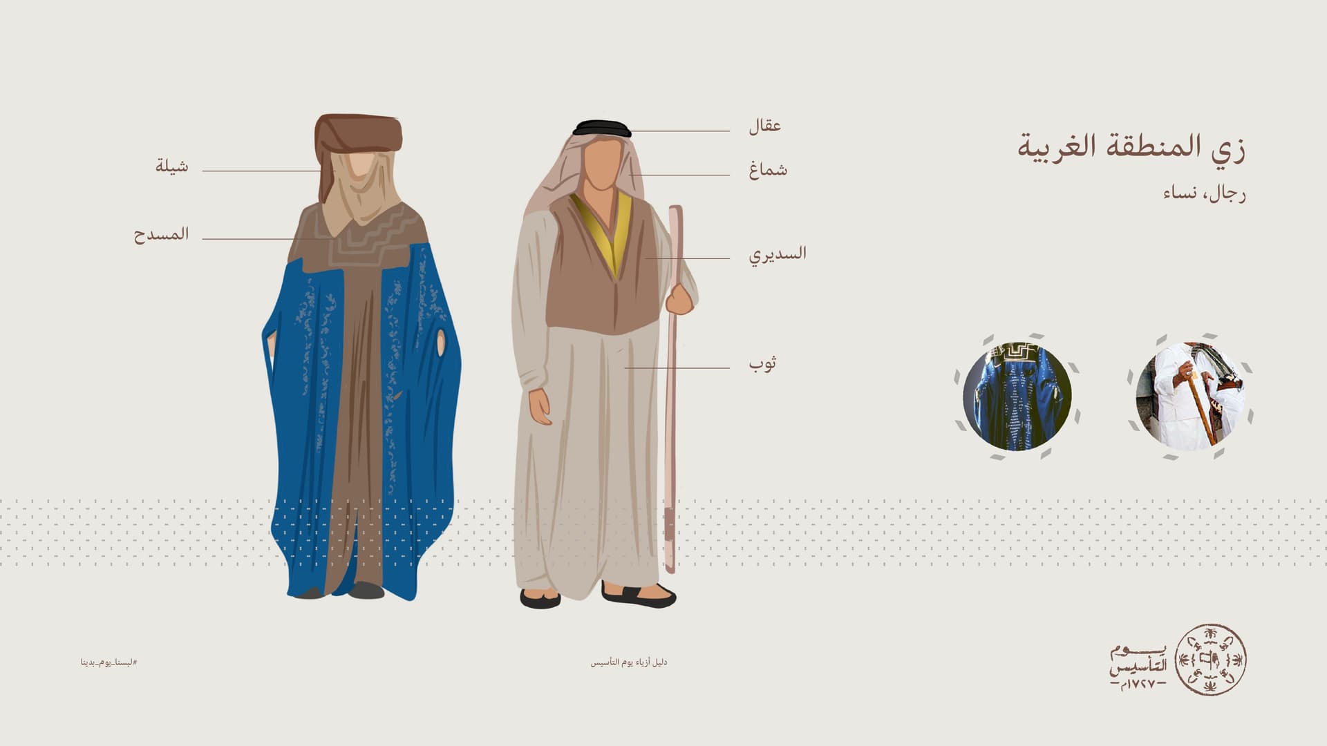 أزياء يوم التأسيس