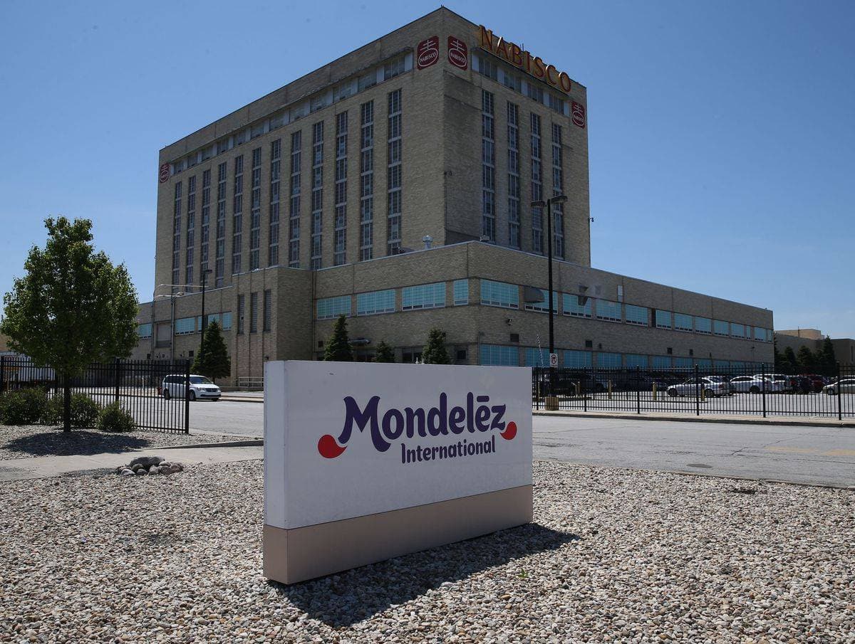مصنع شركة مونديليز، المصنعة لشوكولاتة كادبوري وكوكيز أوريو، في أوكرانيا.