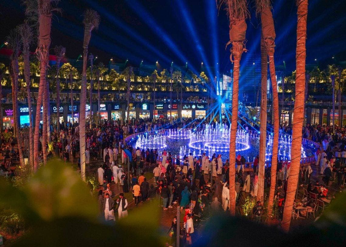 تمثل منطقة "الجاردن" وجهة المذاقات.