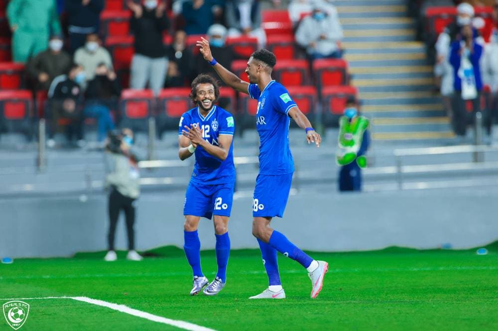 كنو يرقص طربا بهدفه في الجزيرة. مركز الهلال الإعلامي