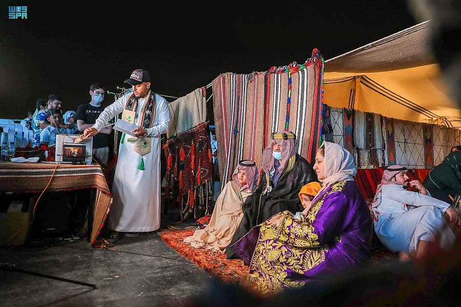 مسيرة "الشداد" تجذب زوار البوليفارد في ثاني أيام عيد الفطر