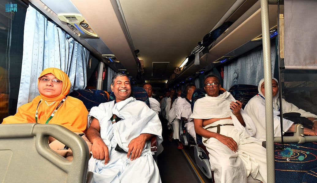 تفويج ضيوف الرحمن من المدينة إلى مكة