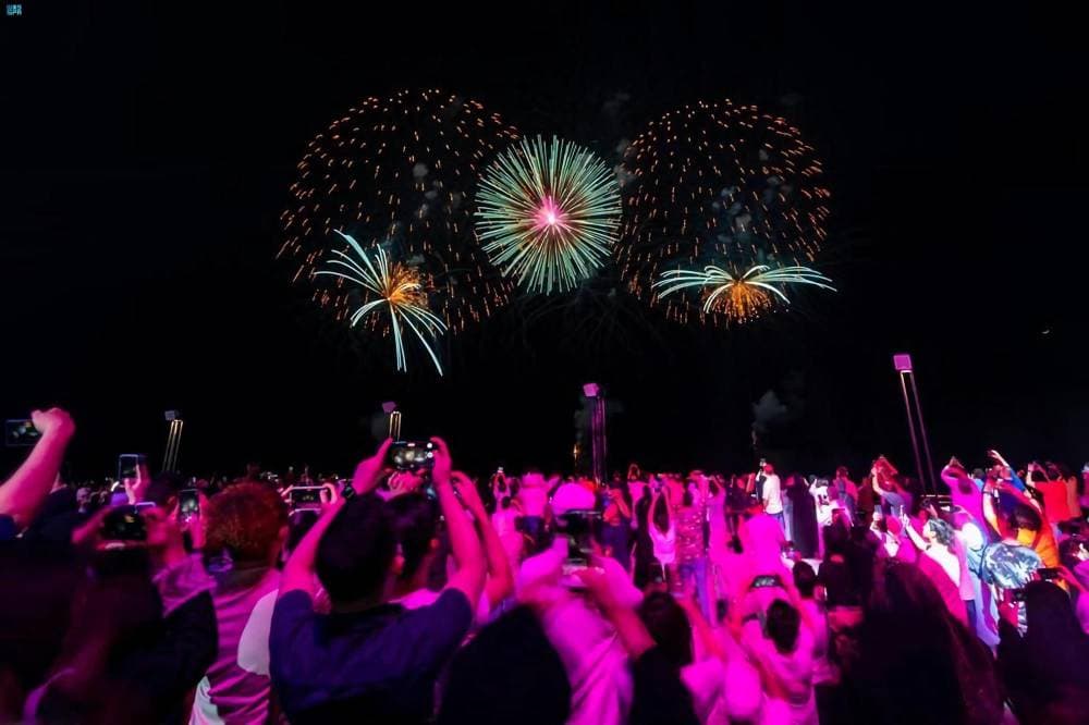 تمزيت فعاليات الموسم بالتنوع."واس"