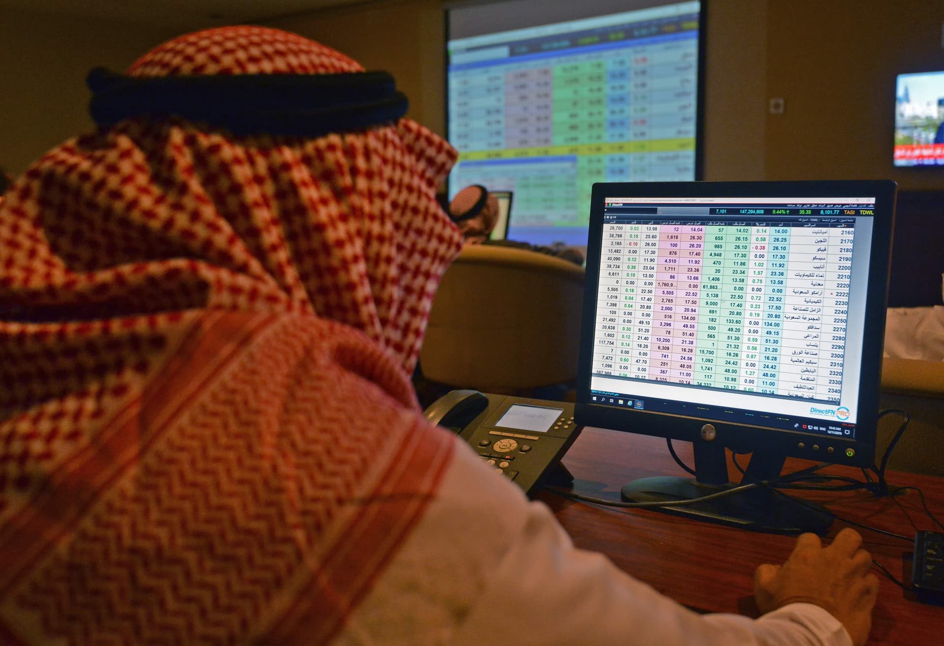 "تاسي" يرتفع 150 نقطة بدعم صعود أسهم البنوك