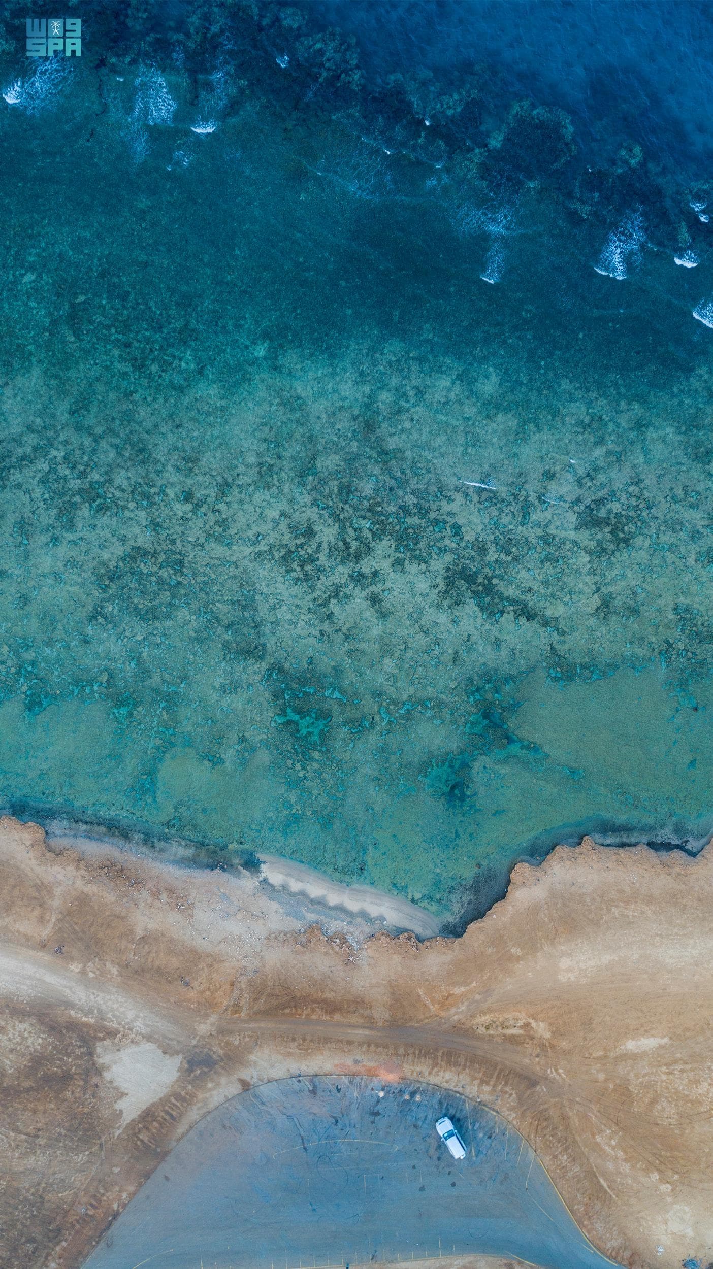 صور جوية للكورنيش الجنوبي في ضباء