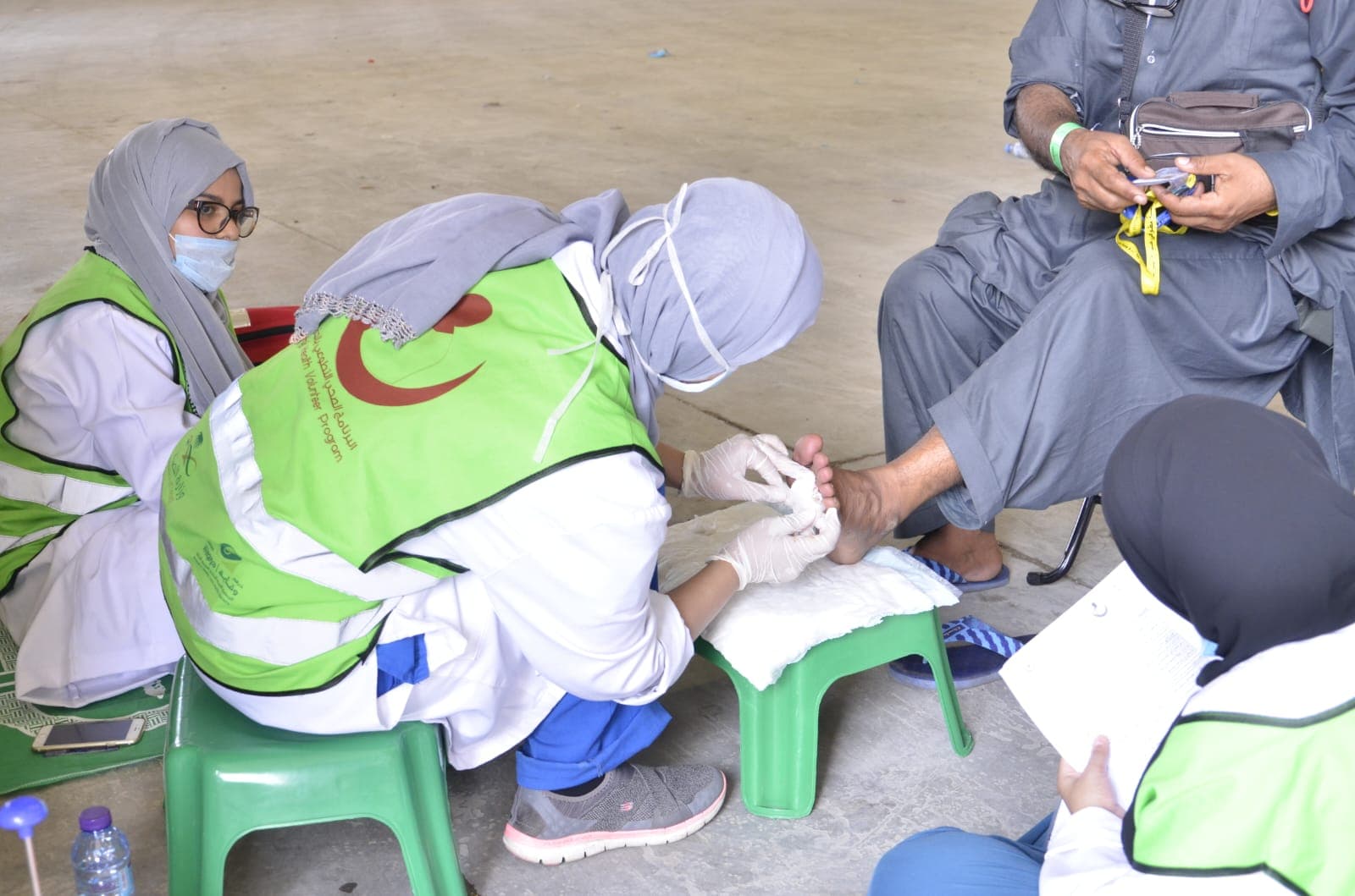 انطلاق برنامج التطوع الصحي لموسم الحج بمشاركة 450 متطوعا لخدمة ضيوف الرحمن