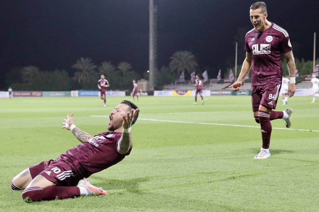 روسي قاد الفيصلي للفوز على الجبلين. (مركز الفيصلي الإعلامي)