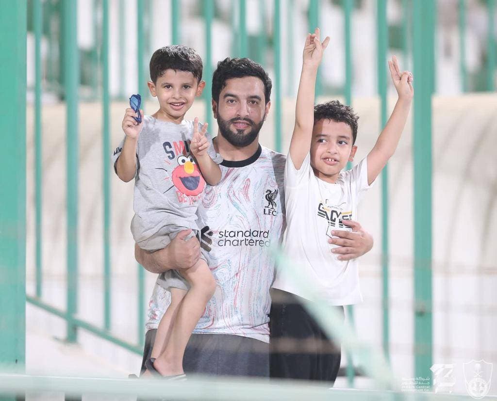 جماهير الأهلي حضرت تدريب الأمس لمساندة فريقها.