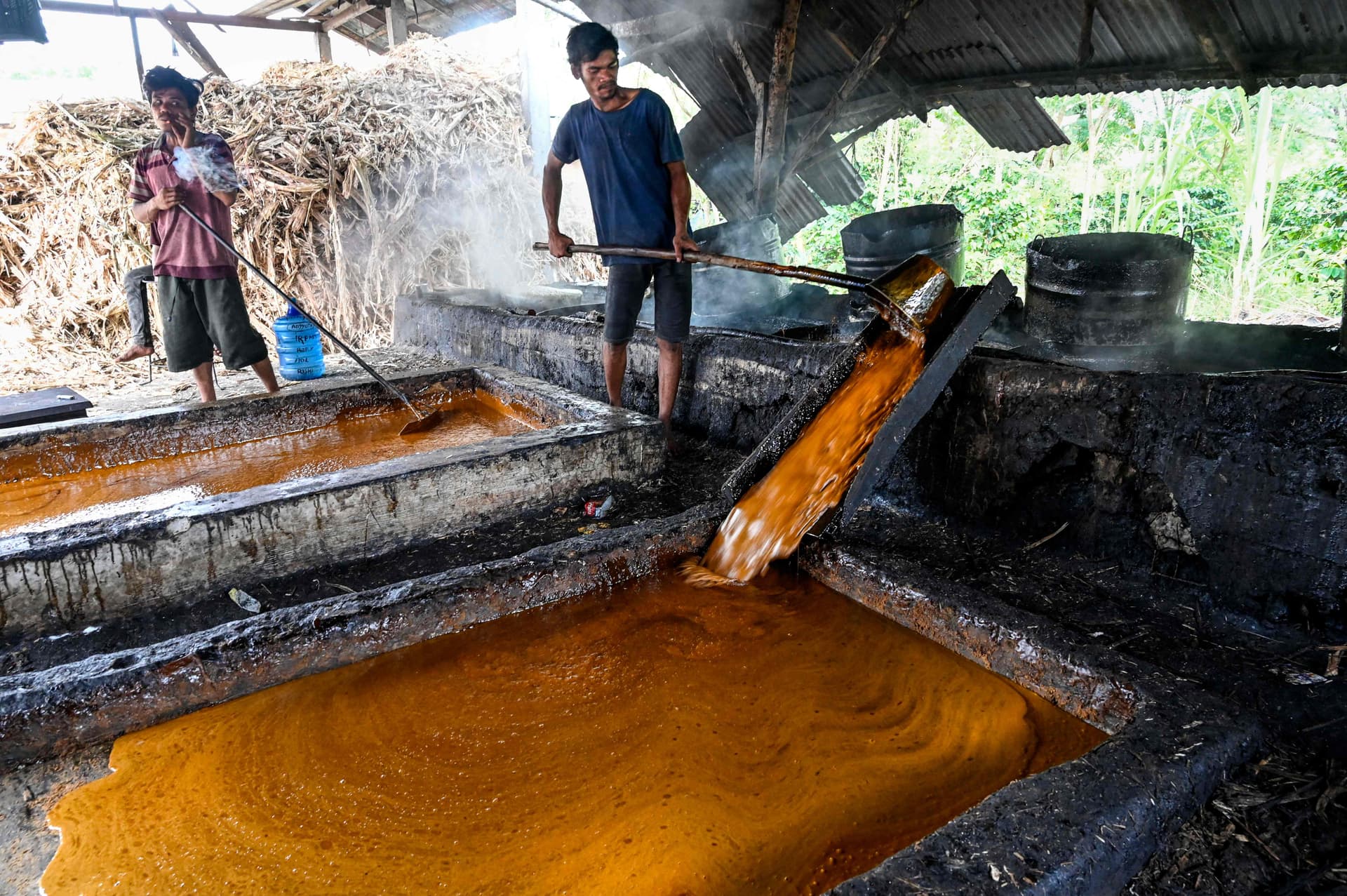 صناعة السكر البني