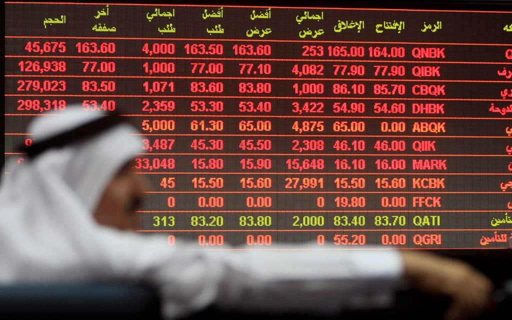 تراجعات واسعة للأسهم الخليجية بفعل مخاوف الركود العالمي وتراجع النفط
