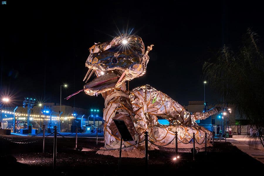 في مستشفى عرقة .. انطلاق مهرجان فن الجداريات "شفت 22" في الرياض