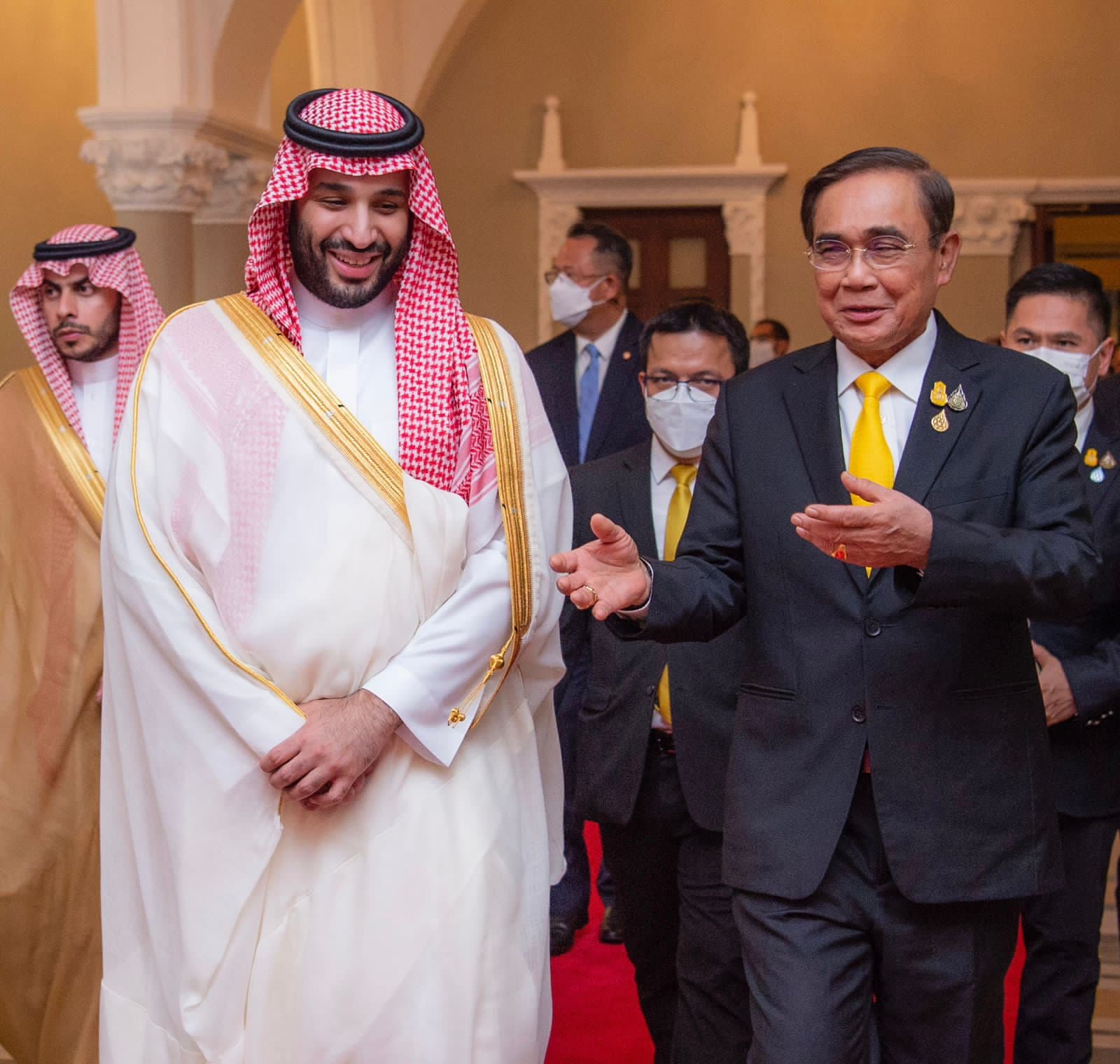  ولي العهد: فرص التعاون بين المملكة وتايلاند أكبر مما كنا نطمح .. ونتطلع إلى مرحلة أخرى 