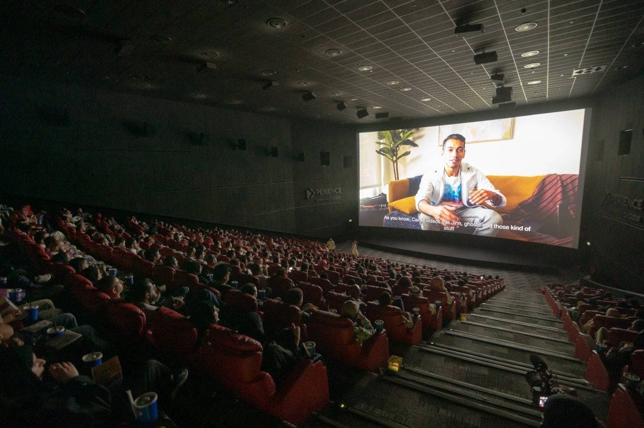 من أجواء حفل العرض الخاص لفيلم الرعب السعودي "جنون".