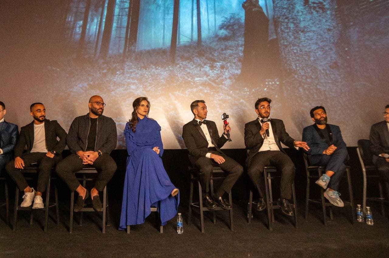 من أجواء حفل العرض الخاص لفيلم الرعب السعودي "جنون".